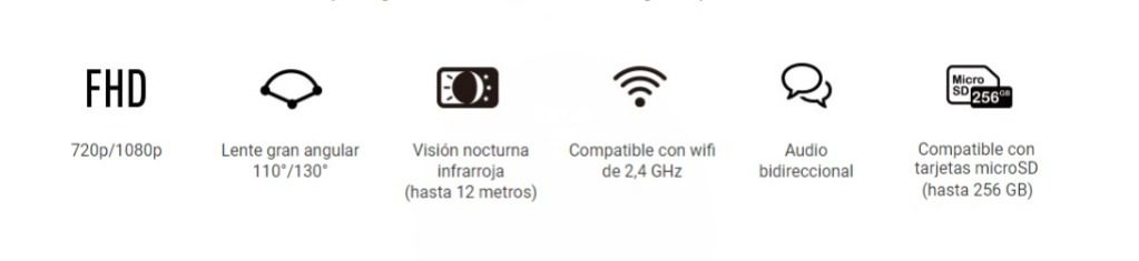 Cámara WiFi Mini O C1C 1MP CS-C1C-D0-1D1WFR Ezviz